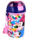 Pohár na fľašu so slamkou MINNIE MOUSE popruh 450ml