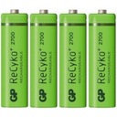 GP ReCyko+ 2700 Series 2600mAh R6/AA 4 ks.