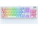 Káblová klávesnica SPC Gear GK650K RGB Onyx White Pudding Kailh Blue