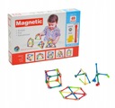 MAGNETICKÉ BLOKY 40 PRVKOV 3D VZDELÁVACIE BLOKY