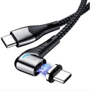 Uhlový magnetický kábel USB C - USB-C 100W 5A PD