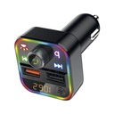 FM vysielač Bluetooth 5.3 2xUSB SD QC nabíjačka