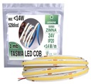 COB LED pás 24V 528 diód 14W na 1m STUDENÁ linka