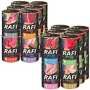 Rafi Krmivo pre psov Mix príchutí 24x400g