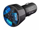 NABÍJAČKA DO AUTO 3x USB QUICK CHARGE QC 3 zásuvky 3,1A