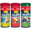 Tetra Pro Set krmiva pre ryby - chipsy 3x300ml