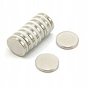 NEODYMOVÉ MAGNETY 20x5 mm okrúhle STRONG STRONG N42 VRECKO Valcové 20/5 mm