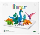 HEJ HLINOVÝ PLAST + APLIKÁCIA HRAČKY DINOSAURS CASTRYLINA TM