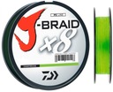 Daiwa J-Braid X8 0,06mm/150m, chartreuse