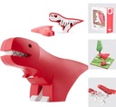 HalfToys Dinosaurus s kostrou 8 kusov magnetu