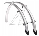 ORION blatníky na bicykel 24'' x 53mm, elegancia a ochrana, strieborné