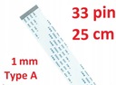 Flex páska FPC FFC VW-1 AWM 20624 80C 60V 25cm 33p