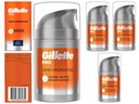 4x SOOTHING PRO balzam po holení GILLETTE SENSITIVE Skin HYDRATING 50 ml