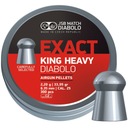 Pelety JSB EXACT KING HEAVY 6,35 mm 2,2 g 300 ks.