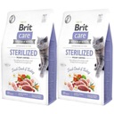 Brit Care Cat Hmotnosť bez obilnín 2x400g