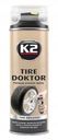 K2 TYRE DOKTOR 500ML SPREJ NA NÁHRADNÉ PNEUMATIKY