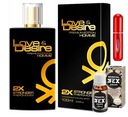 PÁNSKY PARFUM S FEROMÓNMI LOVE DESIRE 100ml ZLATÝ