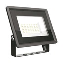 V-TAC 30W SMD F-CLASS LED projektor Čierny VT-4934-B 6500K 2510lm