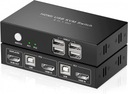 RYBOZEN SWITCH SWITCH KVM HUB 2 TO 4 USB 2.0