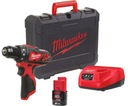 MILWAUKEE M12BDD-201C Batéria do skrutkovača 12V 1x2,0Ah