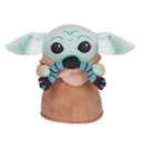 Maskot Plyšový Grogu a žabka Yoda 28 cm The Mandalorian - Star Wars