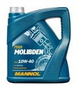 MANNOL MOLYBDÉNOVÝ OLEJ 10W-40 5L + ZADARMO