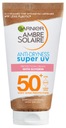 GARNIER AMBRE SOLAIRE ochranný krém na tvár SPF 50+