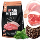 Pan Mięsko Suché krmivo pre psov TEĽACIE TURECKO Veľké plemená chrumkavé XL 9kg