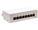 Ethernetový patch panel STP cat.5e 8 portov 68882