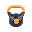 BITÚMINOVÁ DUMBÍNA inSPORTline Kettlebell Dark 8 kg