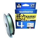 Pletená SHIMANO KAIRIKI X4 0,215MM 150M viackol.