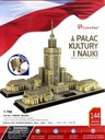 CUBICFUN 3D PUZZLE PALÁC KULTÚRY A VEDY 144 ELEMENTOV. P