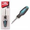 Makita račňový skrutkovač D-58833 MAKITA PH2 + ZDARMA dodatočný bit PZ2