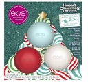 EOS HOLIDAY COLLECTION BALZAM NA PERY 3 PACK Balzamy na pery Vianočná edícia