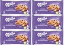 Sušienky Milka Sensations s kakaovou náplňou a čokoládovými kúskami 156g x6