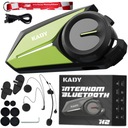 MOTOCYKLOVÝ INTERKOM KADY K2 BLUETOOTH +PLNÝ PRE 6 MOTO +ZDIEĽANIE HUDBY + PL