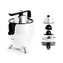 Kitchencook PRESSPOD WHITE citrusovač s 2 kužeľmi