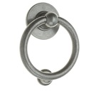 Kruhový klepadlo Heavy Silver Bull Ring 165x110mm