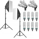 SET HOME STUDIO 2 x softbox 50x70 680W 5500K