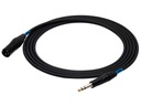 SSQ JSXM5 Jack stereo kábel 6,3 mm - XLR samec 5 m