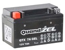 BATÉRIA Quand QTX7A YTX7A 12N7E-B 6MF6 GEL 7Ah