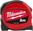 Zmerajte 8 m/25 mm SLIM meracie pásmo Milwaukee