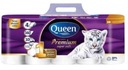 Queen Premium Super toaletný papier 4-balenie, 10 roliek