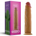 DILDO s prísavkou EGZO Cyber ​​​​Leather LARGE do 23 cm