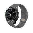 SILIKÓNOVÝ remienok pre HUAWEI WATCH GT ACTIVE 22mm ŠEDÝ