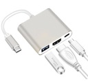 Adaptér 3v1 HUB USB-C HDMI 4K MacBook