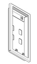 RÁM KRYTU PRE PANELY URMET 6025/RP-OP-M ELITE