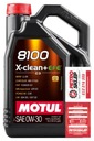 Motul 8100 X-Clean+ EFE 0W30 5L 504 507 LL04