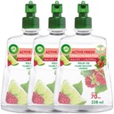 Air Wick Active Fresh Air Osviežovač Náplň Malina a Limetka 3x228ml