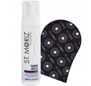 St. Moriz Dark mousse set 200ml + rukavica